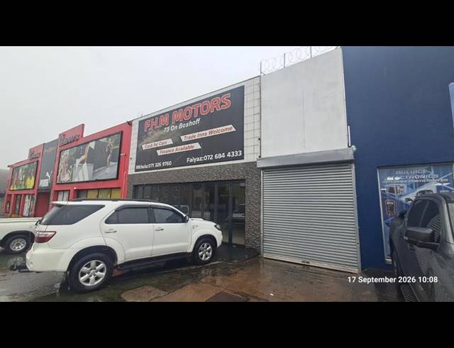 RETAIL PROPERTY TO RENT IN PIETERMARITZBURG CENTRAL